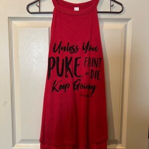 Red Sleeveless Kids Dress